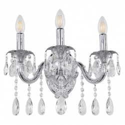 AL7901B10/3/175 A NW Бра с хрустальными подвесками Bohemia Ivele Crystal, Al7901