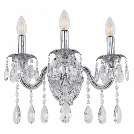AL7901B10/3/175 A NW Бра с хрустальными подвесками Bohemia Ivele Crystal, Al7901