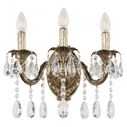 AL7901B10/3/175 A GB Бра с хрустальными подвесками Bohemia Ivele Crystal, Al7901
