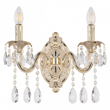 AL7901B10/2/175 A GW Бра с хрустальными подвесками Bohemia Ivele Crystal, Al7901