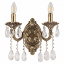 AL7801B10/2/175 A FP Бра с хрустальными подвесками Bohemia Ivele Crystal, Al7801