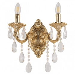 AL7801B10/2/175 B G Бра с хрустальными подвесками Bohemia Ivele Crystal, Al7801