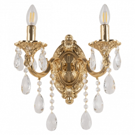 AL7801B10/2/175 B G Бра с хрустальными подвесками Bohemia Ivele Crystal, Al7801