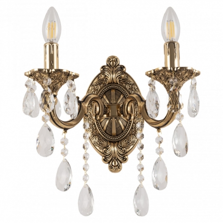 AL7801B10/2/175 B GB Бра с хрустальными подвесками Bohemia Ivele Crystal, Al7801