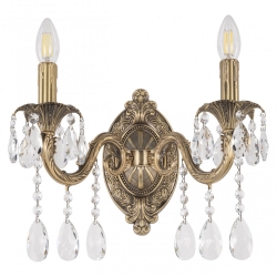 AL7901B10/2/175 A FP Бра с хрустальными подвесками Bohemia Ivele Crystal, Al7801