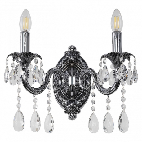 AL7901B10/2/175 A NB Бра с хрустальными подвесками Bohemia Ivele Crystal, Al7901