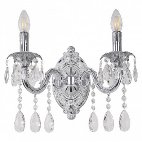 AL7901B10/2/175 A NW Бра с хрустальными подвесками Bohemia Ivele Crystal, Al7901