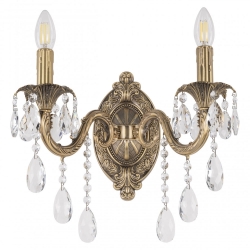 AL7901B10/2/175 B FP Бра с хрустальными подвесками Bohemia Ivele Crystal, Al7901