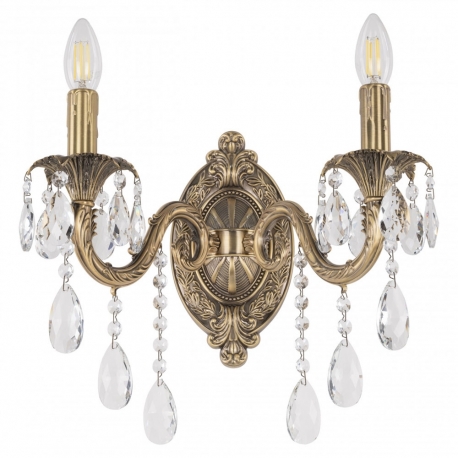 AL7901B10/2/175 B FP Бра с хрустальными подвесками Bohemia Ivele Crystal, Al7901