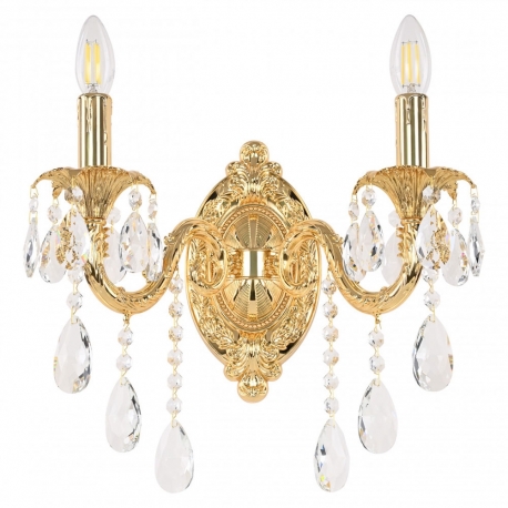 AL7901B10/2/175 B G Бра с хрустальными подвесками Bohemia Ivele Crystal, Al7901