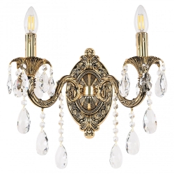 AL7901B10/2/175 B GB Бра с хрустальными подвесками Bohemia Ivele Crystal, Al7901