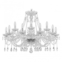 107/10+5/300 Ni Люстра хрустальная Bohemia Ivele Crystal, 107