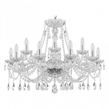 107/10+5/300 Ni Люстра хрустальная Bohemia Ivele Crystal, 107