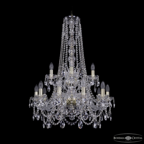 1411/10+5/240/h-94 2d G Люстра хрустальная Bohemia Ivele Crystal, 1411