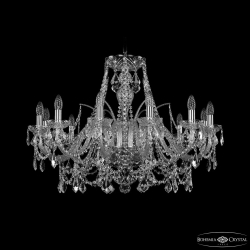 1411/12/300 Ni Leafs Люстра хрустальная Bohemia Ivele Crystal, 1411