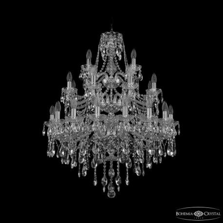 1415/16+8+4/300/3d NI Люстра хрустальная Bohemia Ivele Crystal, 1415