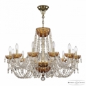 5402/12/300 G Amber/M-1G Люстра хрустальная Bohemia Ivele Crystal, 5402