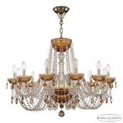 5402/12/300 G Amber/M-1G K721 Люстра хрустальная Bohemia Ivele Crystal, 5402