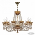 5402/12/300 G Amber/M-1G K721 Люстра хрустальная Bohemia Ivele Crystal, 5402