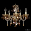 5417/5/141 G Amber/M-1F K777 Люстра хрустальная Bohemia Ivele Crystal, 5417
