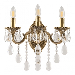 AL7801B10/3/175 B FP Бра с хрустальными подвесками Bohemia Ivele Crystal, Al7801