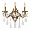 AL7801B10/3/175 B FP Бра с хрустальными подвесками Bohemia Ivele Crystal, Al7801