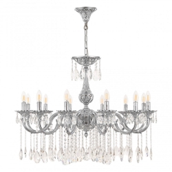 AL78101/12/300 A Ni Люстра с хрустальными подвесками Bohemia Ivele Crystal, Al7801