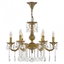 AL78101/6/175 A FP Люстра с хрустальными подвесками Bohemia Ivele Crystal, Al7801
