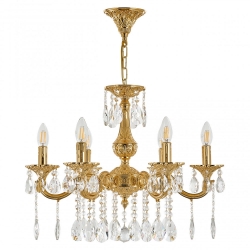 AL78101/6/175 A G Люстра с хрустальными подвесками Bohemia Ivele Crystal, Al7801