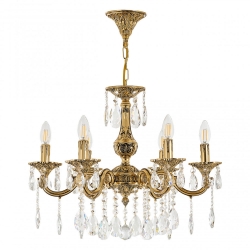 AL78101/6/175 A GB Люстра с хрустальными подвесками Bohemia Ivele Crystal, Al7801