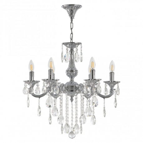 AL78101/6/175 B Ni Люстра с хрустальными подвесками Bohemia Ivele Crystal, Al7801