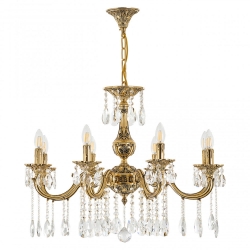 AL78101/8/250 A GB Люстра с хрустальными подвесками Bohemia Ivele Crystal, Al7801