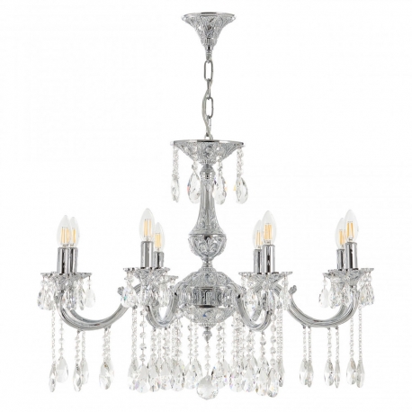 AL78101/8/250 A NW Люстра с хрустальными подвесками Bohemia Ivele Crystal, Al7801