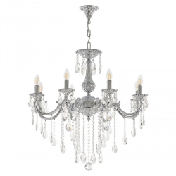 AL78101/8/250 B Ni Люстра с хрустальными подвесками Bohemia Ivele Crystal, Al7801