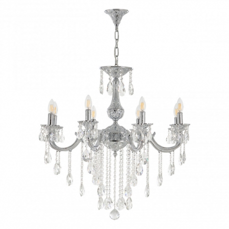 AL78101/8/250 B NW Люстра с хрустальными подвесками Bohemia Ivele Crystal, Al7801
