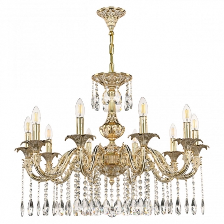 AL79101/10/250 A GW Люстра с хрустальными подвесками Bohemia Ivele Crystal, Al7901