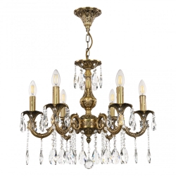 AL79101/6/175 A FP Люстра с хрустальными подвесками Bohemia Ivele Crystal, Al7901