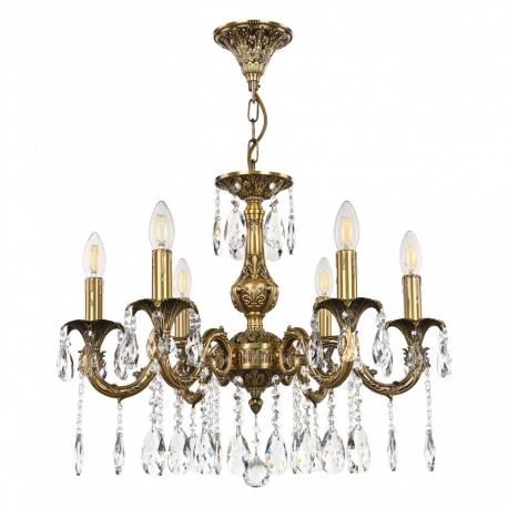 AL79101/6/175 A FP Люстра с хрустальными подвесками Bohemia Ivele Crystal, Al7901