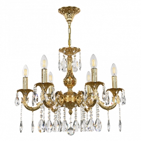 AL79101/6/175 A G Люстра с хрустальными подвесками Bohemia Ivele Crystal, Al7901