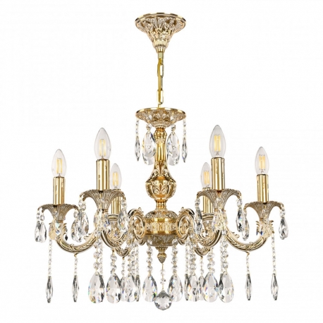 AL79101/6/175 A GW Люстра с хрустальными подвесками Bohemia Ivele Crystal, Al7901