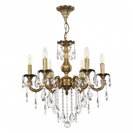 AL79101/6/175 B FP Люстра с хрустальными подвесками Bohemia Ivele Crystal, Al7901