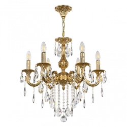 AL79101/6/175 B G Люстра с хрустальными подвесками Bohemia Ivele Crystal, Al7901
