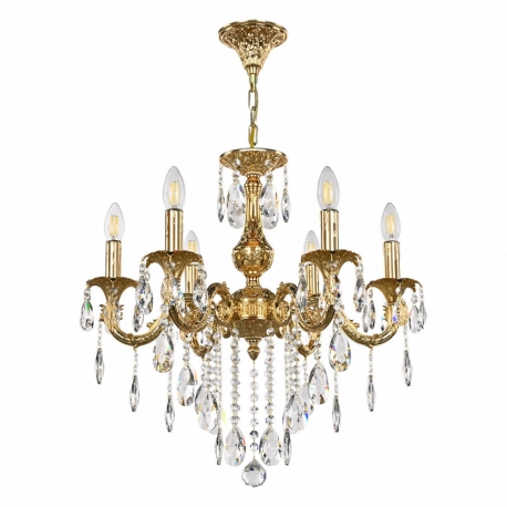 AL79101/6/175 B G Люстра с хрустальными подвесками Bohemia Ivele Crystal, Al7901
