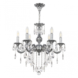AL79101/6/175 B Ni Люстра с хрустальными подвесками Bohemia Ivele Crystal, Al7901