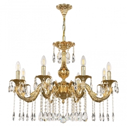 AL79101/8/250 A G Люстра с хрустальными подвесками Bohemia Ivele Crystal, Al7901