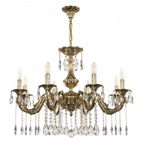 AL79101/8/250 A GB Люстра с хрустальными подвесками Bohemia Ivele Crystal, Al7901