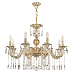 AL79101/8/250 A GW Люстра с хрустальными подвесками Bohemia Ivele Crystal, Al7901