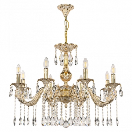 AL79101/8/250 A GW Люстра с хрустальными подвесками Bohemia Ivele Crystal, Al7901
