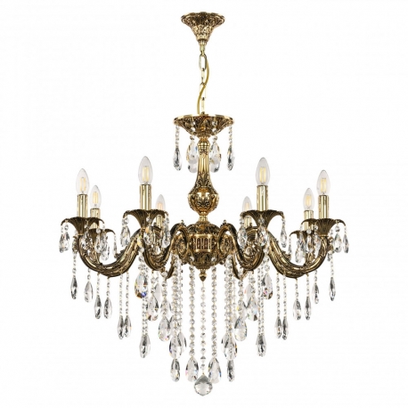 AL79101/8/250 B GB Люстра с хрустальными подвесками Bohemia Ivele Crystal, Al7901