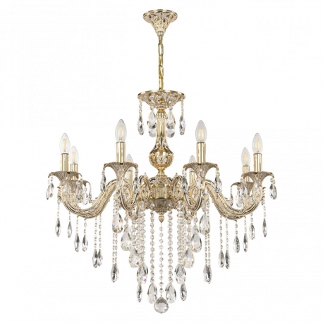 AL79101/8/250 B GW Люстра с хрустальными подвесками Bohemia Ivele Crystal, Al7901
